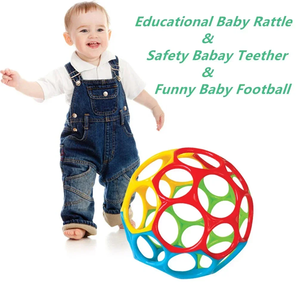 Baby Rattles Soft Ball Toy Newborn Teethers Grasping Exercise Game Hand Bell Develope Intelligence Educational Toys for Children - 2