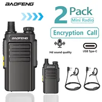 2PCS Baofeng GMSK Digital Walkie Talkie Copy Frequency  HD Sound UHF VOX Type-C Charger Baofeng UV-5RH UV-21 BF-888S Ham Radio 1