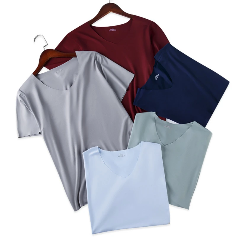 2025 Men's Thin Short Sleeve T-Shirt - Fabric Detail