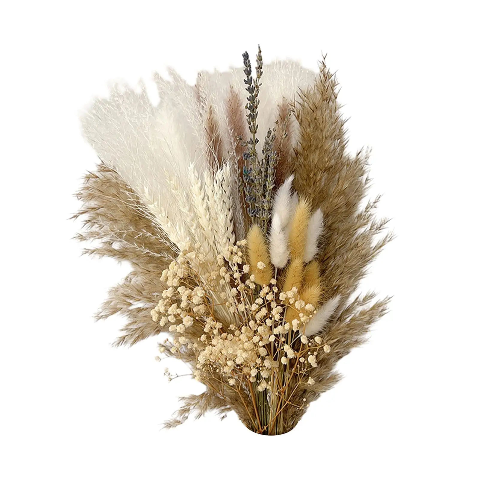 Natural Dried Flower Bouquet Ornament for Bedroom Desk Flower Arrangements