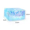 Fashion New Colorful Simulated Tofu Squeeze Toy TPR Ice Cube Maltose Squeeze Block Slow Rebound Kid Gift Decompression Toy 6