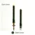 2pcs-dark green