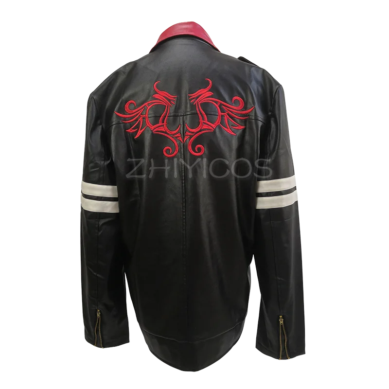 New Prototype Alex Mercer Cosplay Costume Embroidered Jacket PU