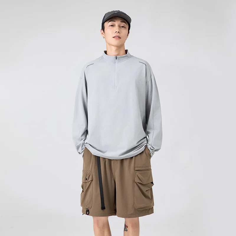 Outdoor Sports Quick Dry Long Sleeve T-Shirt Men Women Breathable Perspiration Lightweight Soft