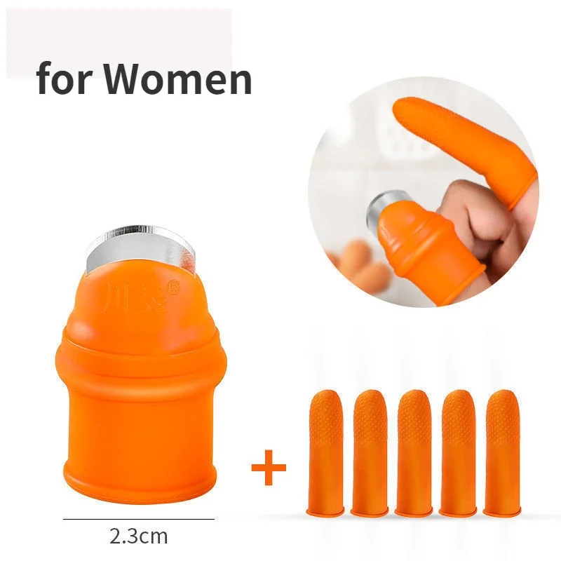 Finger Protector Thumb Knife Cutting Gears Vegetable Harvesting Knife Pinching Plant Blade Scissors Gloves Silicone finger guard,finger protector,garden tool,vegetable cutter
