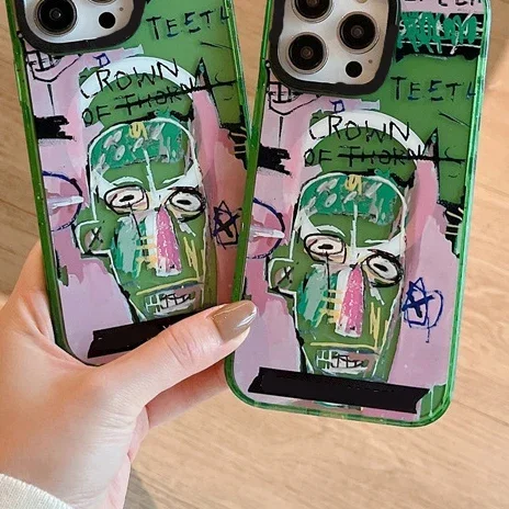 MagSafe Acrylic Rabbit Colorful Phone Case Cover for IPhone 11 12 13 14 15 Pro Max Case for IPhone 15 Pro Max