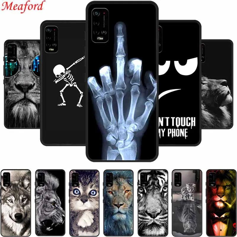 BRAND SET Custodia per Wiko Power U20 Cover Flip PU Copertina in Stile Retrò [Supporto Funzione][Slot Cart][Fibbia Magnetica Invisibile] Cover per Wiko Power U20 Cellulare-Blu