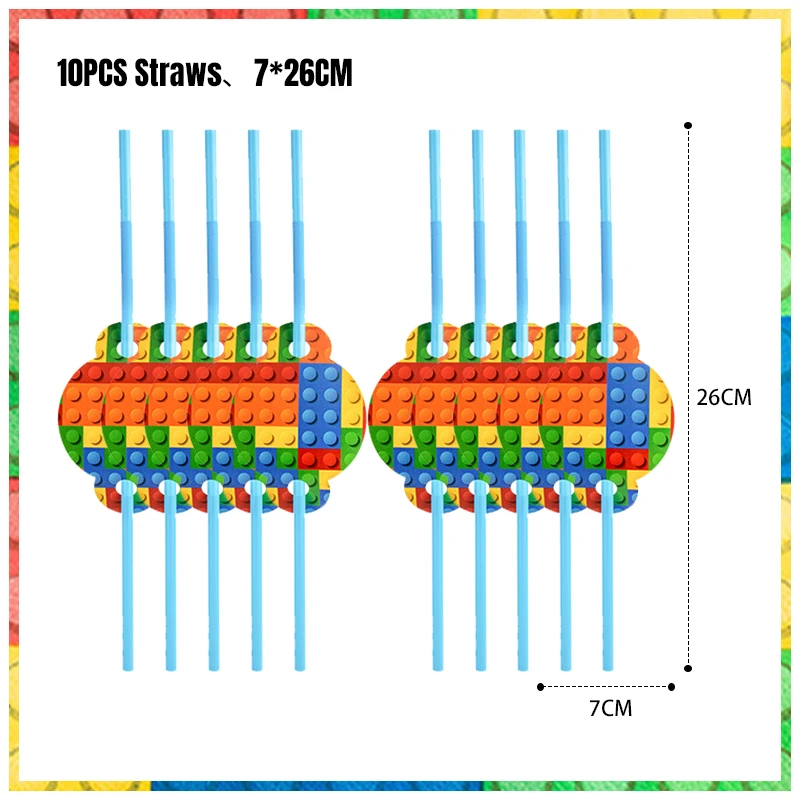 10pcs straw