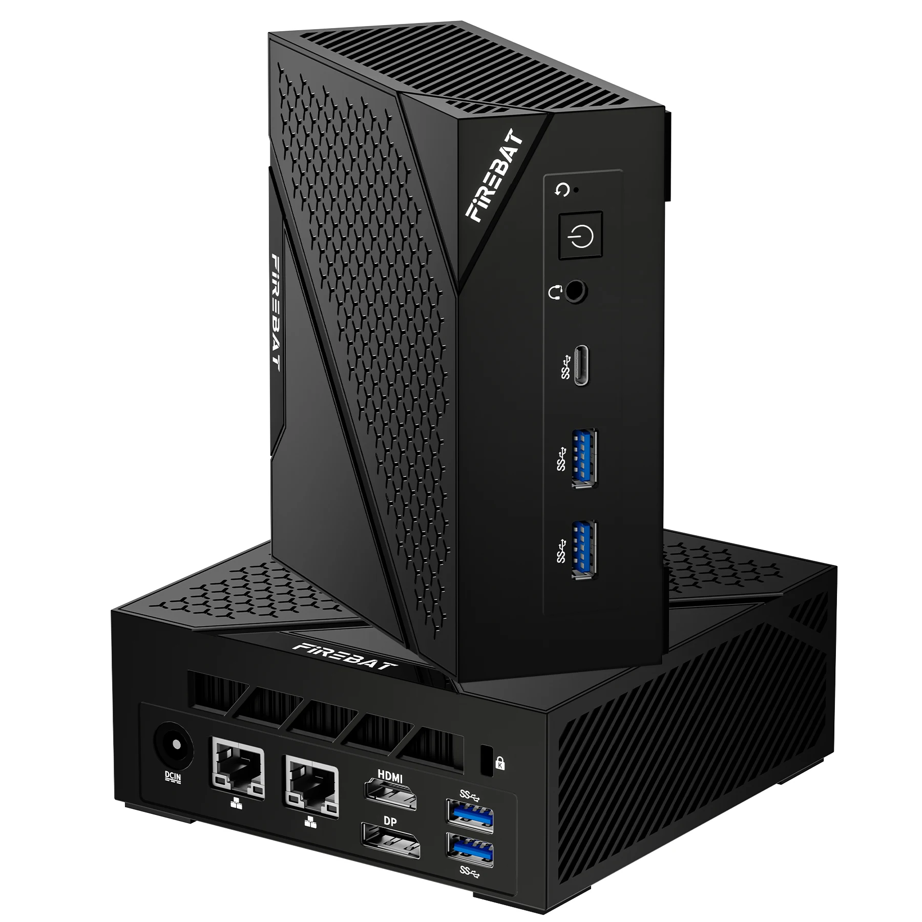 FIREBAT AM02 MINI PC AMD Ryzen 5 6600H DDR5 16GB RAM 512GB