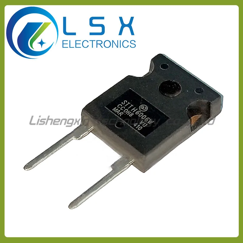 New/5pcs STTH6006W TO-247 60A 600V Ultrafast high voltage rectifier Original On stock