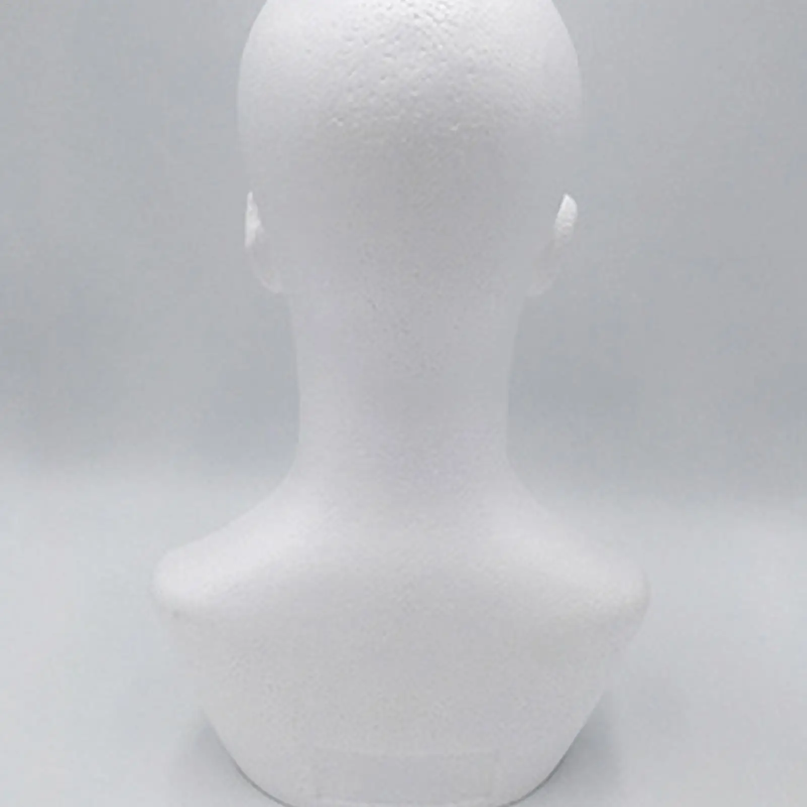 Mannequin Head Male Wig Display Mannequin Head Model Foam Mannequin Head Wigs Glasses Hat Display Holder Stand Photograph Props