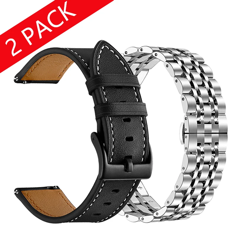 

Ремешок металлический для смарт-часов Huawei Watch GT 3 Pro SE GT 2 2E, кожаный браслет для Huawei Watch GT 3 Pro 43 мм 45 мм