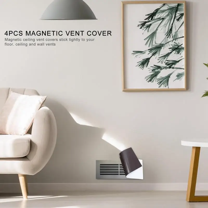 Magnetic Air Vent Cover - AC Vent Cover, Flexible Magnet Vent Covers for  Ceiling