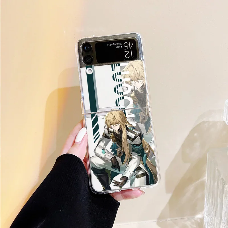 Honkai Star Rail Luocha Folding Phone Case for Samsung