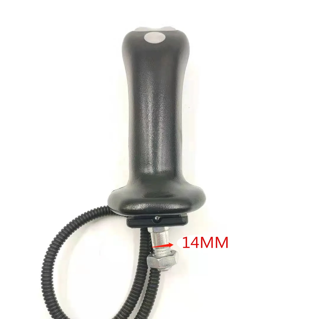 Rexroth joystick handle glue 4 button keys 14mm for Excavator Parts Yuchai LONKING XCMG Revo 65/75-8/80