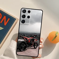 Vintage Moto Cross Motorcycle Phone Case - Sleek & Durable Back Cover - Galaxy S22 Plus (LM643)