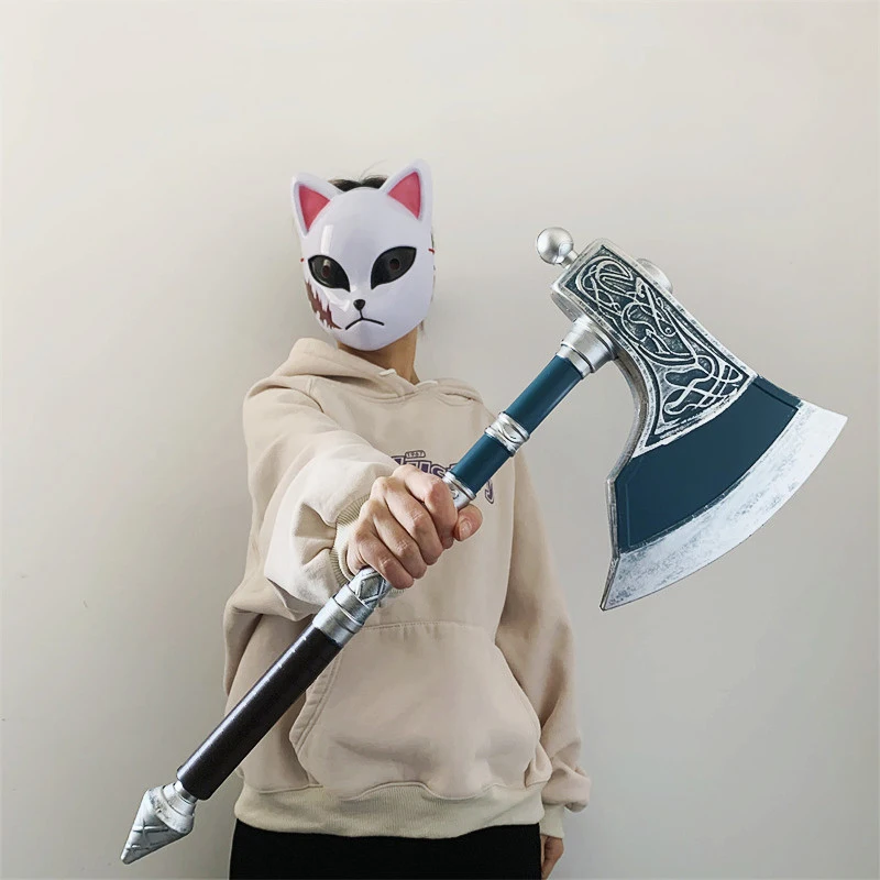 Cosplay Toy Cosplay Axe Cosplay Prop The Axe of Valin Viking Age Valhalla War Prop Weapon Role Playing Movie Game PU Model