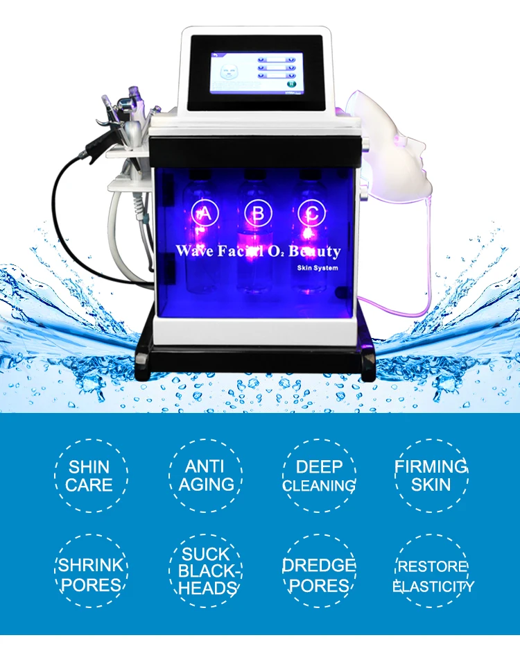 2024 Newest 5 In1 Beauty Equipment Microdermoabrasion Hydro Jet Peel Hydrodermabrasion Facial Rejuvenation Machine Multifunction 2022 newest smart wifi app control wet dry auto recharge multifunction smart vacuum cleaning robot