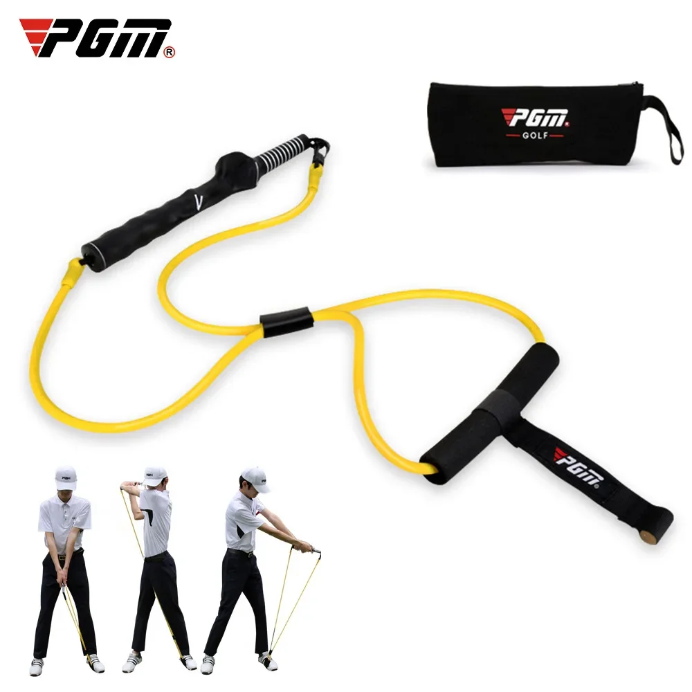 

1pc Golf Swing Tension Belt Band Golf Swing Trainer Strength Trainer Action Supplies Golf Club Correction Strong Device JZQ018