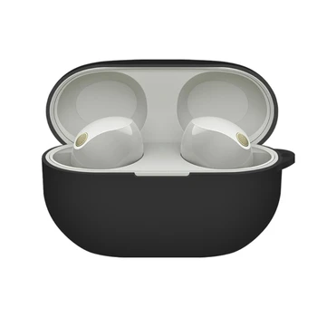 소니 WF-1000XM5 실리콘 보호 케이스, 무선 헤드폰 보호대 케이스 커버, 쉘 하우징 방진 슬리브