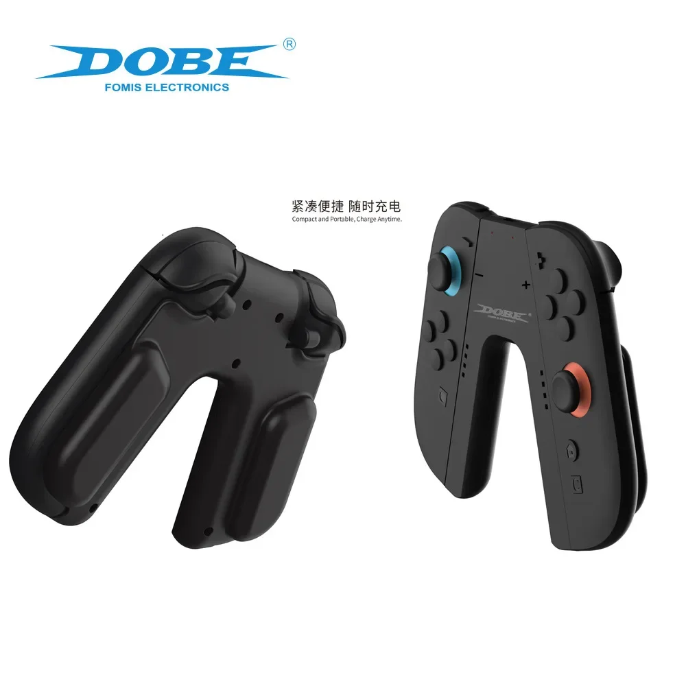 DOBE TNS-3178 For Switch2 Left&Right Handle 2in1 Charging Grip for Switch 2 Controller Small Handle Easy Seat Charging Dock