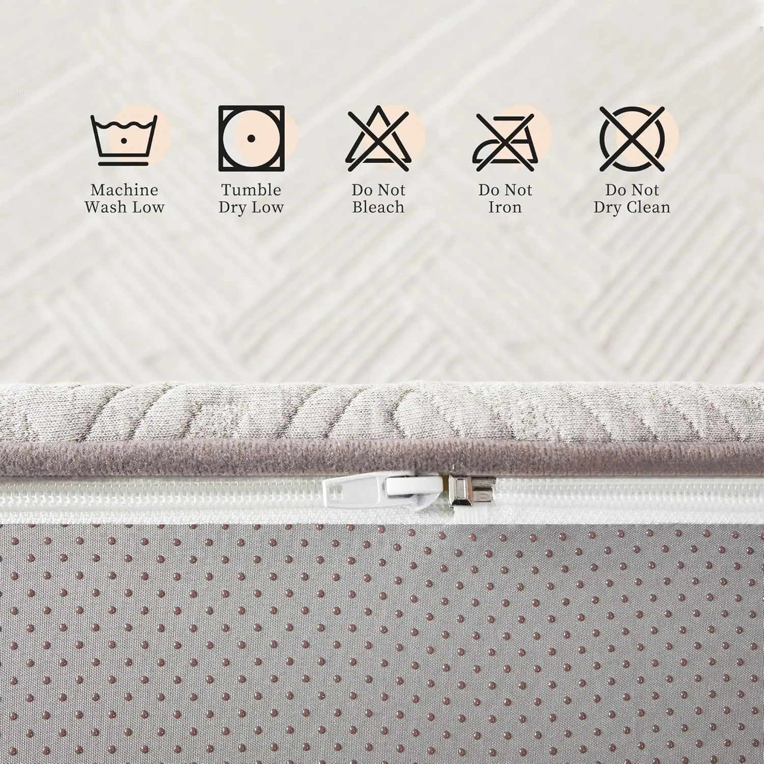 Tri-Fold Mattress. 4" Memory Foam. Washable Cover. Foldable. Medium Firm. Suitable for Floor, Couch, RV. Twin Size