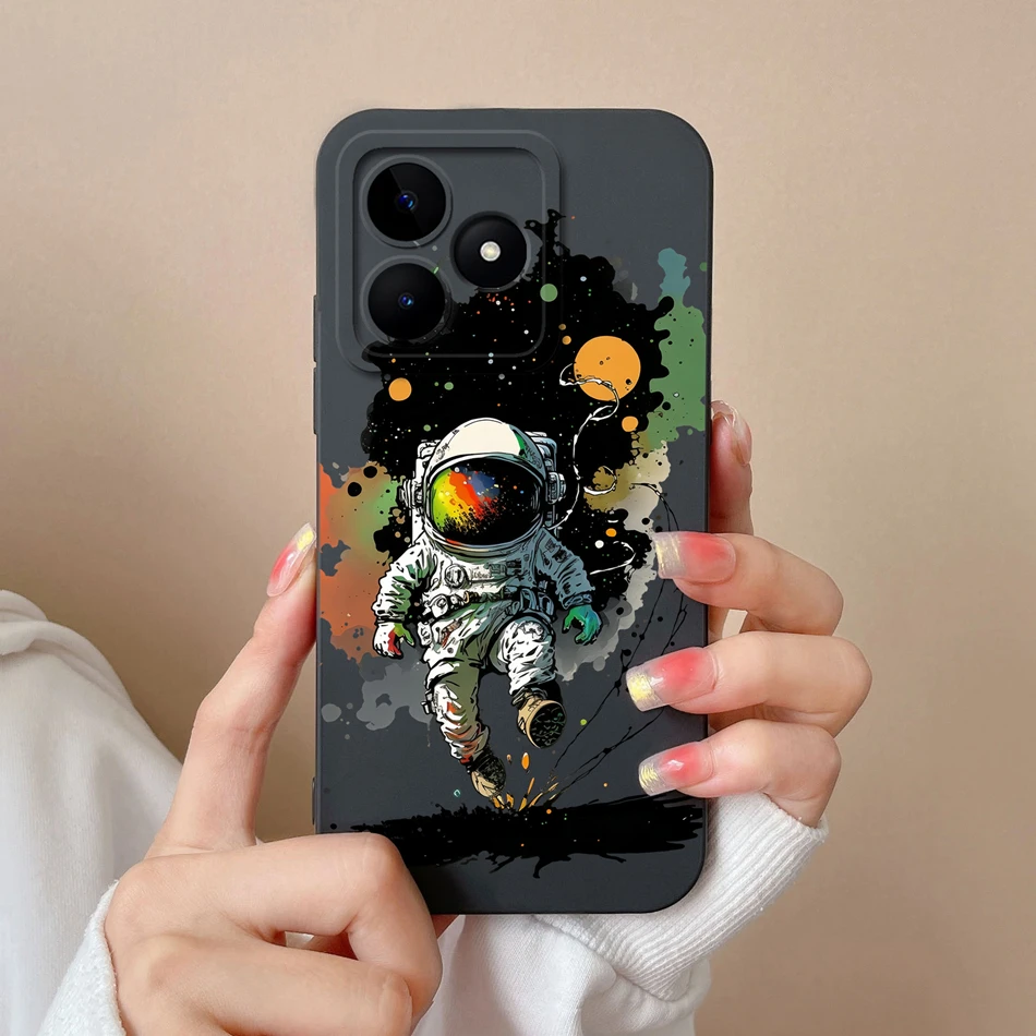 Cute Cat Soft Liquid Silicone Bumper Back Cover - Full Protection Phone Case