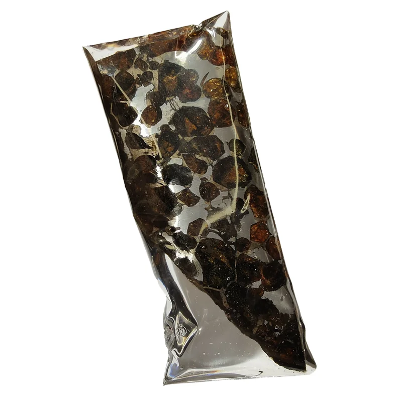 

Kenya Olive Meteorite Slice Natural Meteorite Material Specimen 24.5 Grams of Rare Olive Meteorite