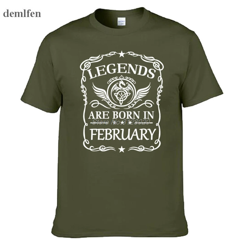 Fashion Legends February Cotton Casual Unisex Oversized T-Shirt