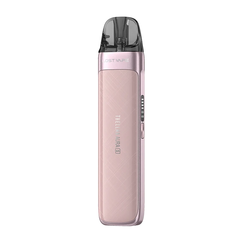 Original E Cigarette Lost Vape Thelema Aura S Kit 40W 1600mAh Battery with 3ml E Plus Cartridge V2 Top Fill 0.6ohm Vaper vape kit