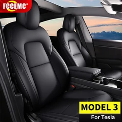 For Tesla Model 3 Custom Fit Car Seat Cover Accessories For Tesla 360 Degree Full Covered For Tesla Model 3 Car Seat Covers