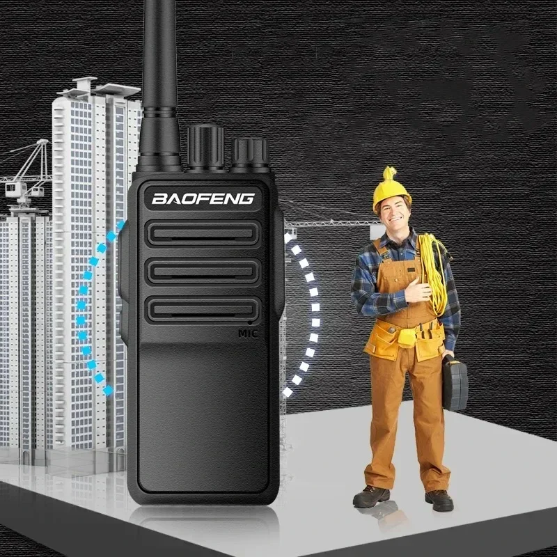 Baofeng Official Store Walkie Talkie BF-1904 10W Penetrating Radio Supports Type C Charge Long Range Powerful Portable 3