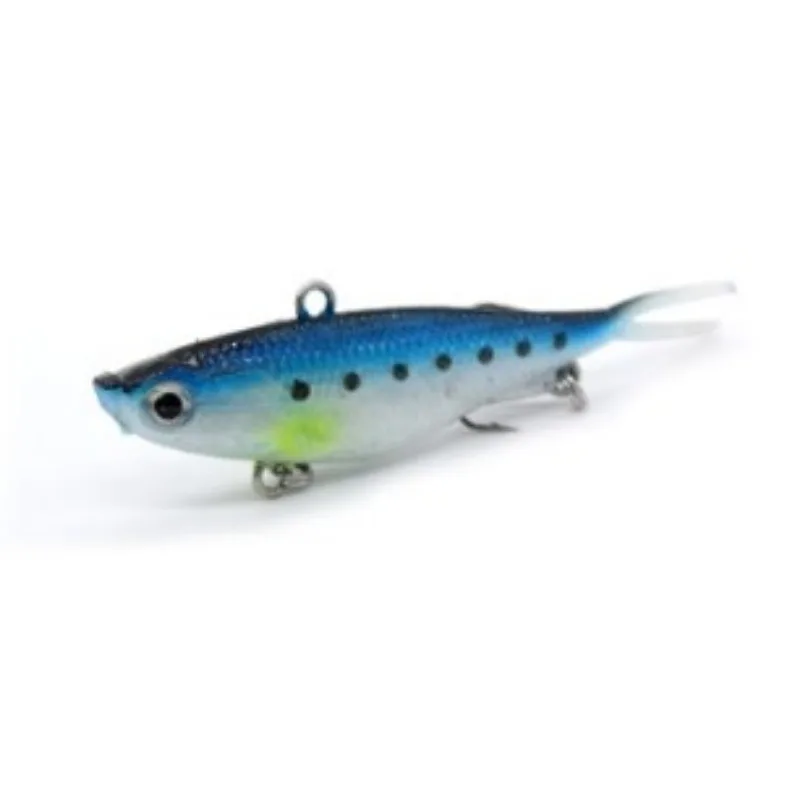 Soft Double Tail Rubber Fishing Lure, Plastic Bait, Swimbait, Tackle  Accessories, Bulk, 95mm, 21g