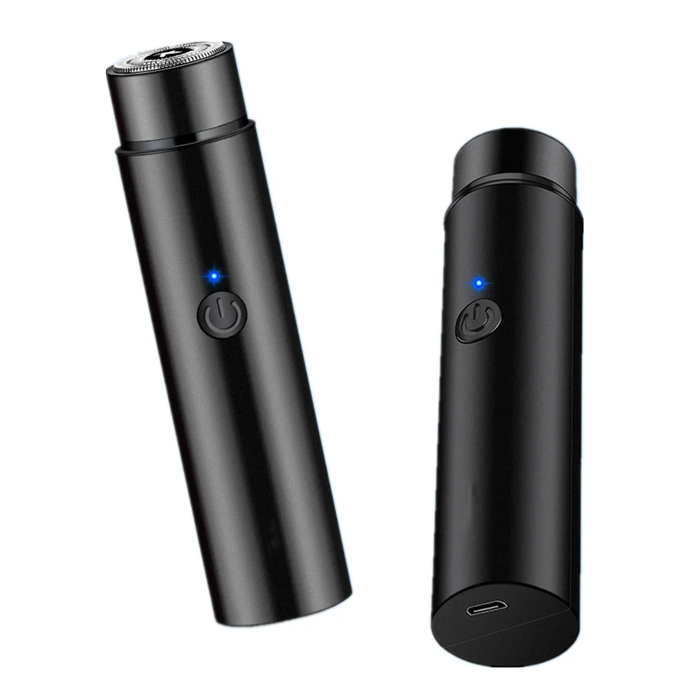 Portable Mini Body Facial Bikini Epilator for Men Women Hair Removal Trimmer Clipper USB Rechargeable Barber Beard Shaving Tool