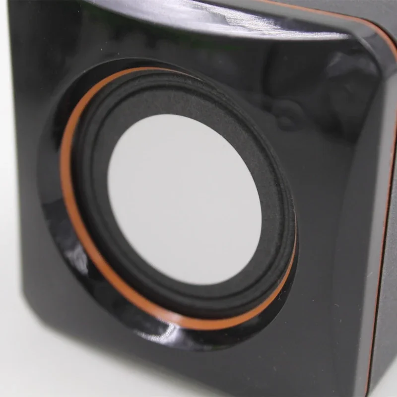 Computer Speaker 1 Pair Mini USB Wired Universal Stereo For PC Laptop