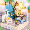DIY Dollhouse Miniature with Furniture Wood Mini House Kits Room Decorations Craft Gift for Teens Adults Women Men 3