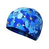 High Elastic Swimming Caps For Boys Girls Kids Nylon Ear Protection Diving Swimming Pool Hat Children Ultrathin Bathing Caps 2