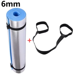 Premium Anti - Skid Fitness Yoga Mat with Bandage - Extra Thick EVA (2)