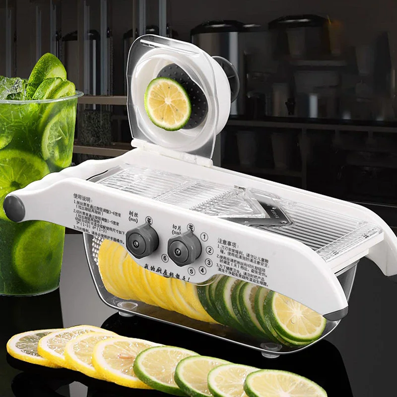 

Household Manual Potato Shredding Lemon Slicer Scrubber Shredder Kitchen Vegetable Cutting Machine