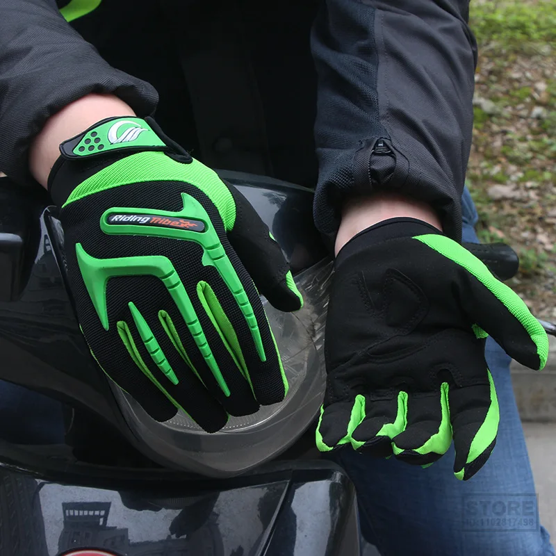 Riding Tribe Summer Motorcycle Gloves Full Finger  Touch Screen   Drop Proof Off-Road  images - 6