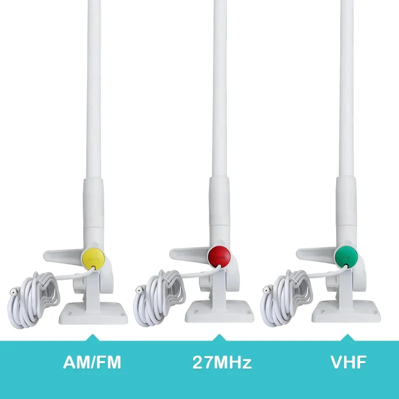 Fiberglass Loosen VHF UHF AM FM Marine Antenna Omni 360 Antenna Hf/vhf/uhf Multi-band