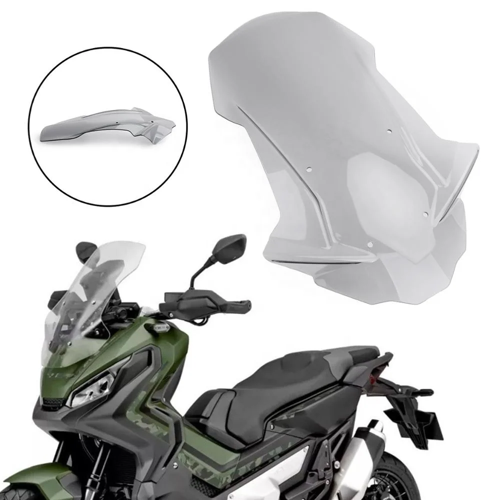

1x ABS Plastic Motorcycle Windshield Windscreen For Honda 2107-2019 X-ADV 750