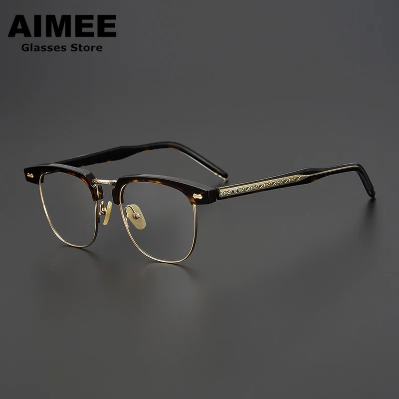 japanese-handmade-acetate-glasses-frame-men-retro-square-prescription-eyeglasses-women-myopia-eyewear-gafas-optical-blue-lens