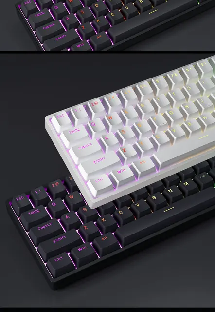 SKYLOONG GK68 He 磁気スイッチキーボード有線 PC ゲーミング
