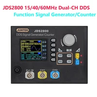 JDS2800 15/40/60MHz Digital Dual Channel DDS Function Signal Generator Frequency Meter Counter Sweeper Pluse Noise Generator 1