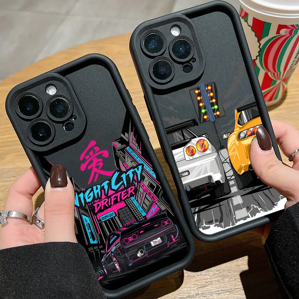 JDM Drift Car Design Sports Racing Phone Case
