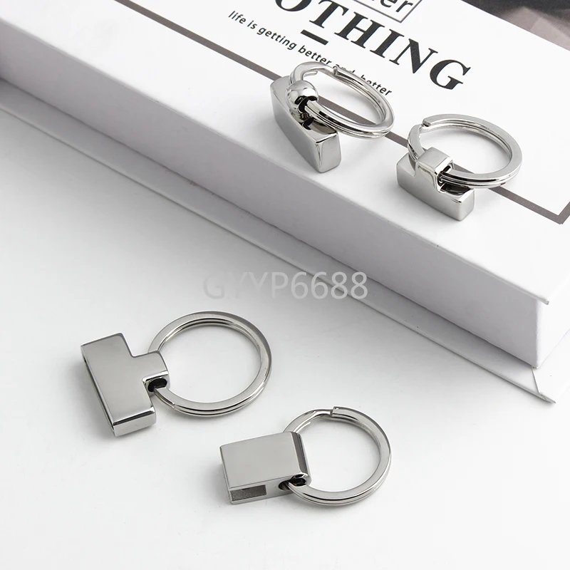 2/10/30PCS Stainless steel 21/18/15/12MM Metal O Ring Buckle Key