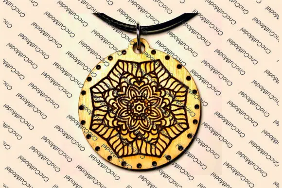 100 Mandala Pendants Laser Cut File Creative Design Vector Files Layouts CDR/DXF/AI/SVG Files for Laser/Plasma Cutting and Print butcher block woodworking bench