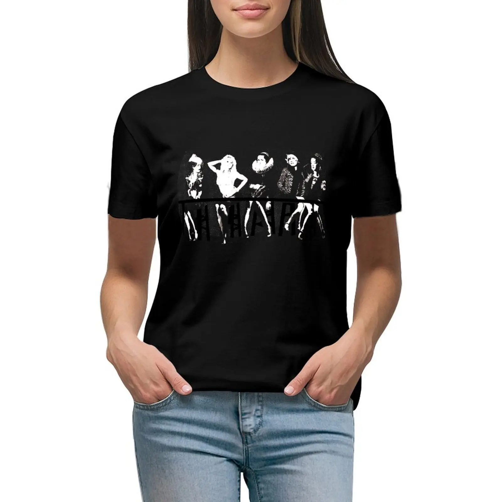 

Fever Sweat Out Pop-Art T-shirt Blouse Aesthetic clothing luxury designer clothing Women