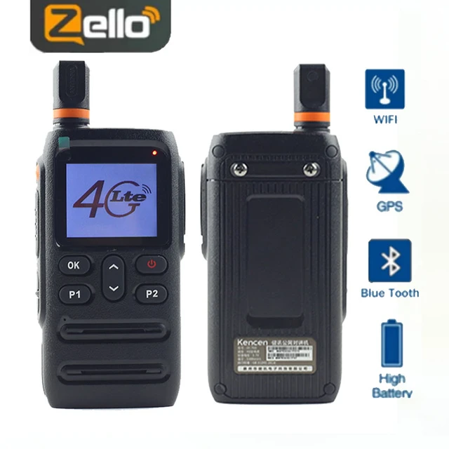 Zello walkie talkie 4g Long Range radio GSM/WCDMA/TDD-LTE/FDD-LTE